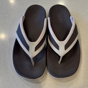 adidas gray and White Women's Sandals